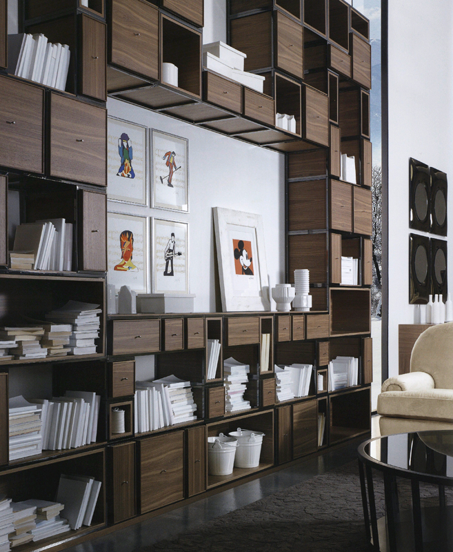 Arredo Книжный шкаф VOLPI WALLIS WALLIS
