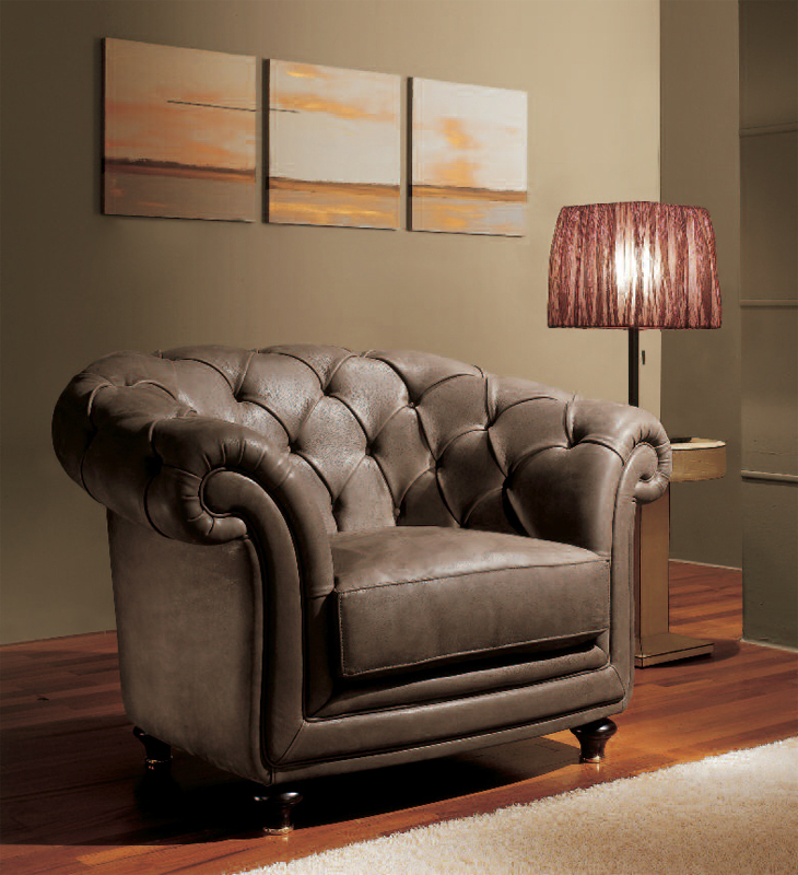 Arredo Кресло ORIGGI SALOTTI MAJESTIC 595 poltrona