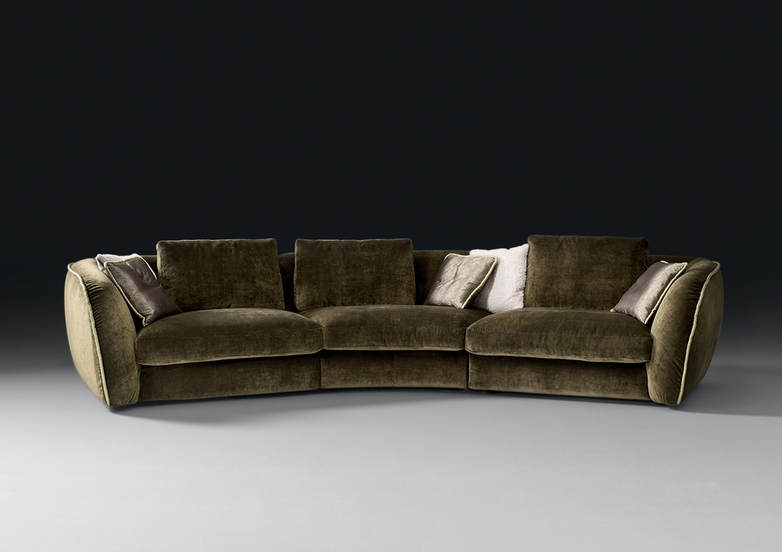 Arredo Диван BLACK TIE LEVANTE  SX-LEV5H + LEVCURV + DX-LEV5G
