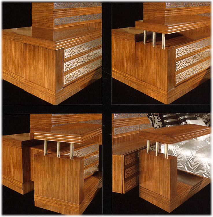 Arredo Кровать ISACCO AGOSTONI Acciaio 1285