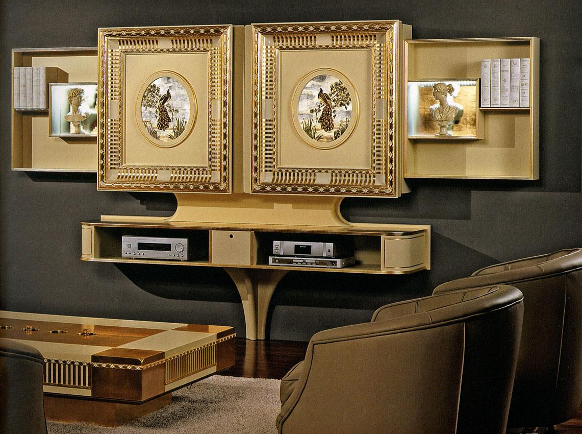 Arredo Стойка для TV–HI–FI VISMARA  Sliding Home Cinema-Art Deco
