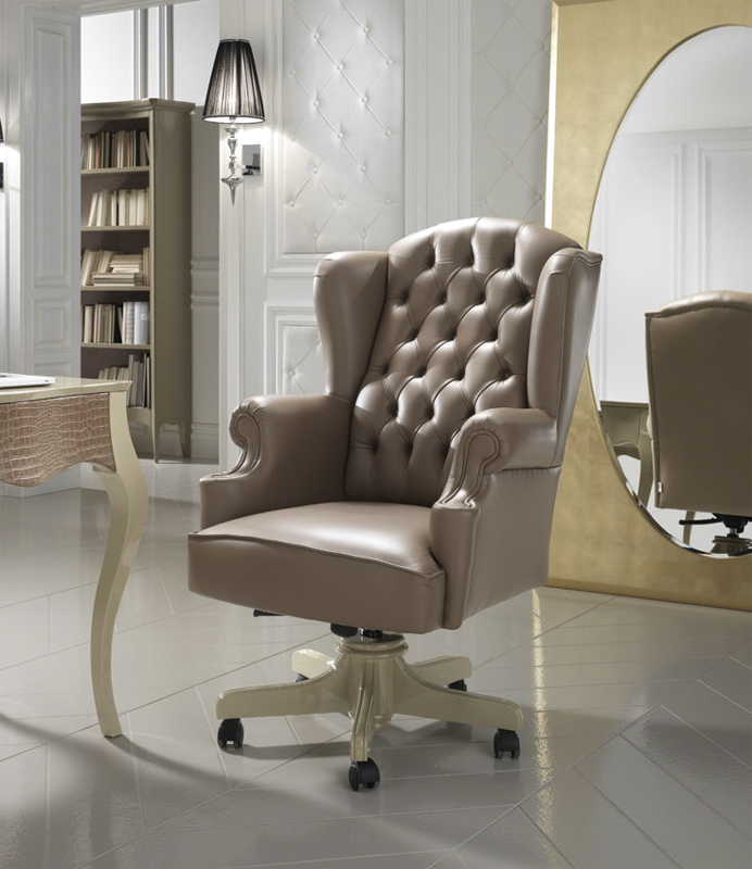 Кресло руководителя DV HOME COLLECTION AVERY poltrona girevole