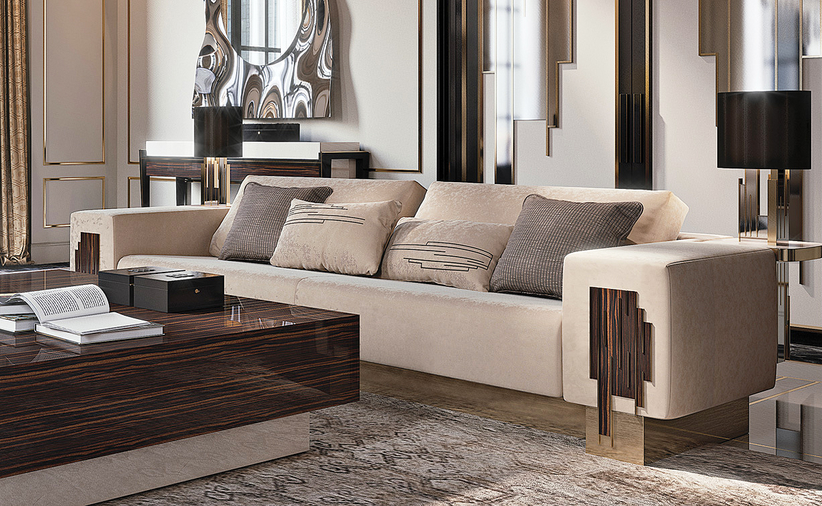 Диван REFLEX BELLE EPOQUE SOFA MOD.C EBANO