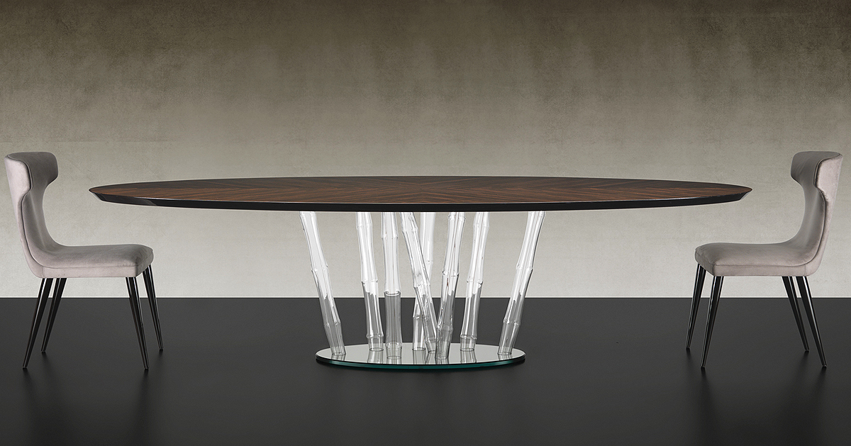 Стол REFLEX BAMBOO 72 BEVEL WOOD