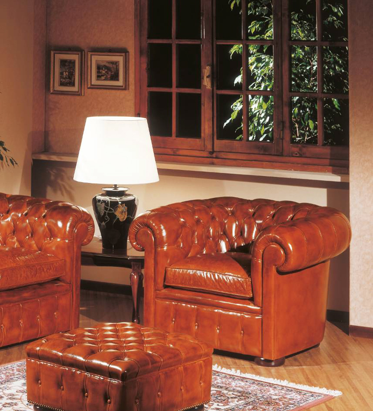 Кресло ORIGGI SALOTTI CHESTERFIELD 509 poltrona