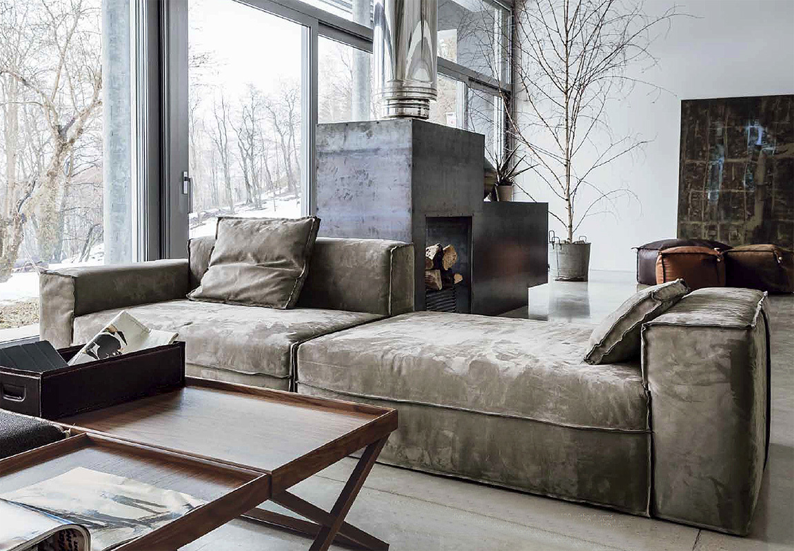 Диван VIBIEFFE 235-Xsmall 235058 + 235034