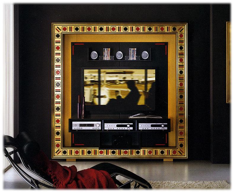 Рама под TV VISMARA The Frame Home Cinema-Glass Eyes 01