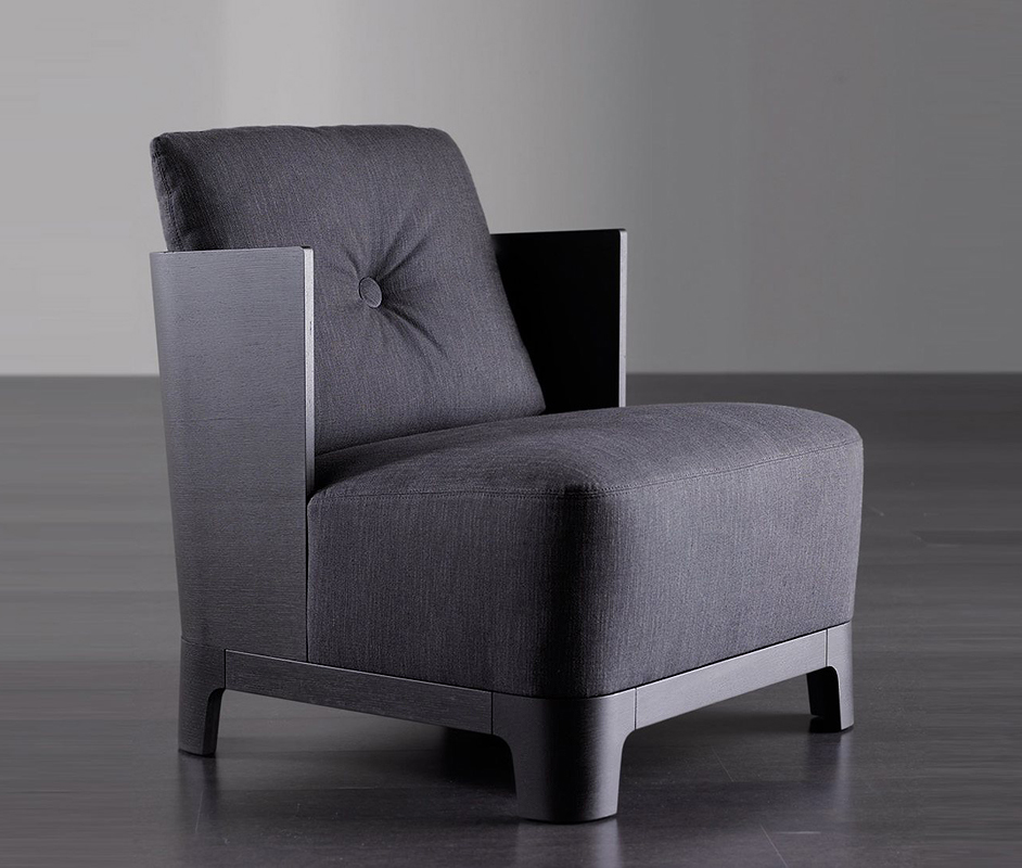 Кресло MERIDIANI KEETON WOOD poltroncina