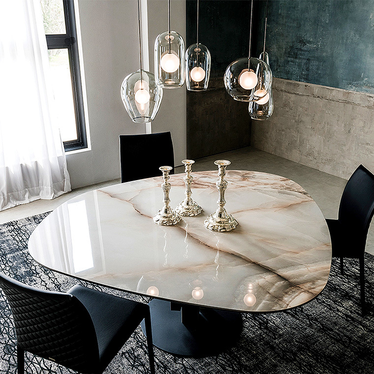 Стол CATTELAN ITALIA SKYLINE KERAMIK ROUND B