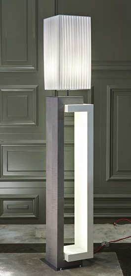 Напольная лампа CADORE GREY EMBRACED WHITE LGW00
