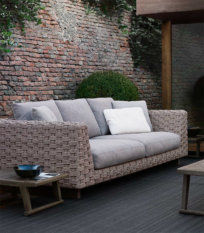 Диван B&B ITALIA RAY OUTDOOR NATURAL RNL236_B