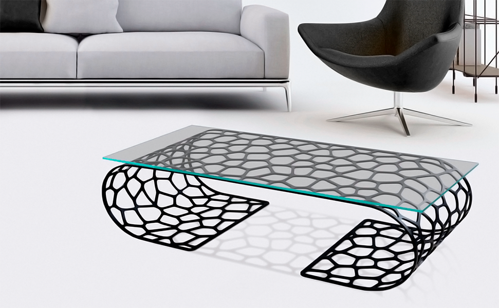 Стол журнальный PINTDECOR STONE SLIM P4974