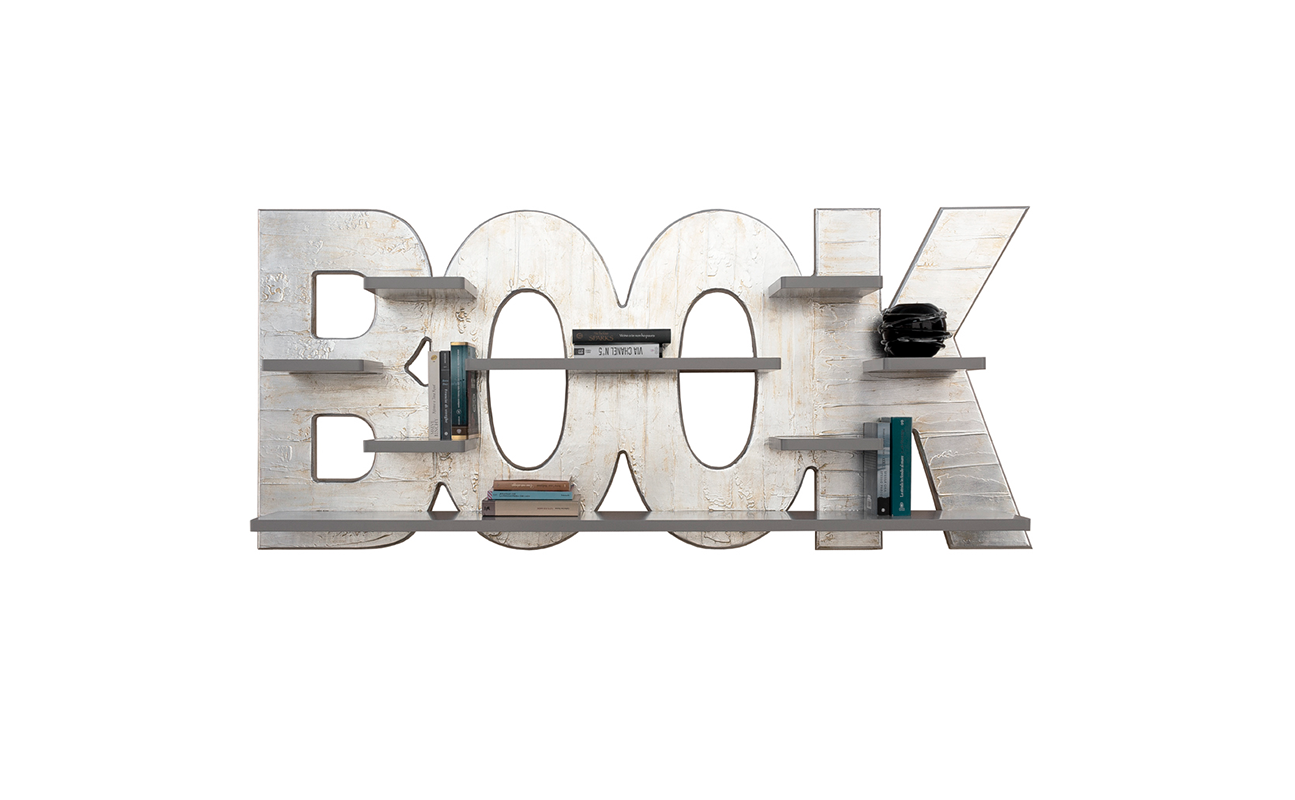 Полка PINTDECOR SILVER BOOK P4670