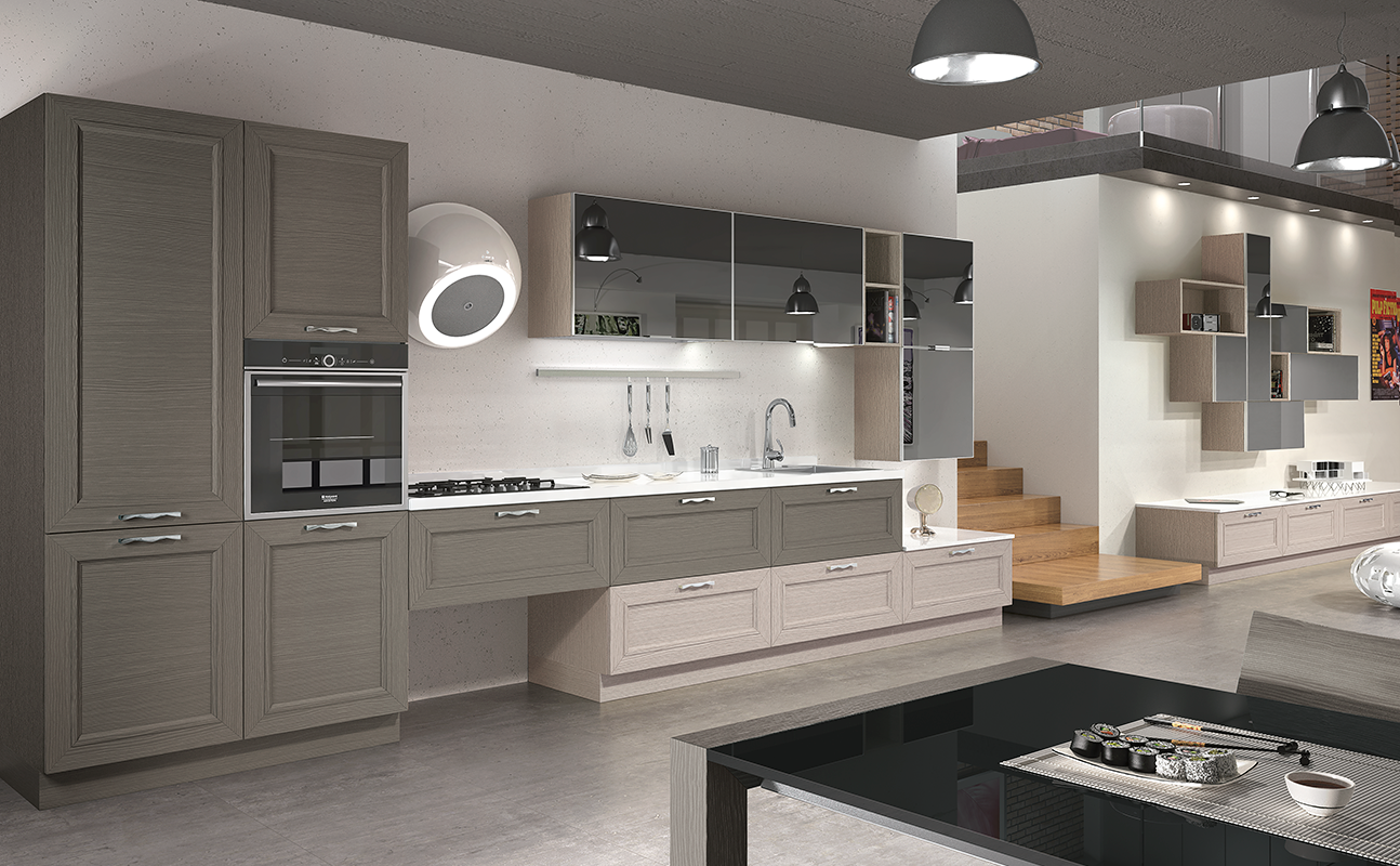 Кухня VISMAP AMICA YELLOWPINE CRETA