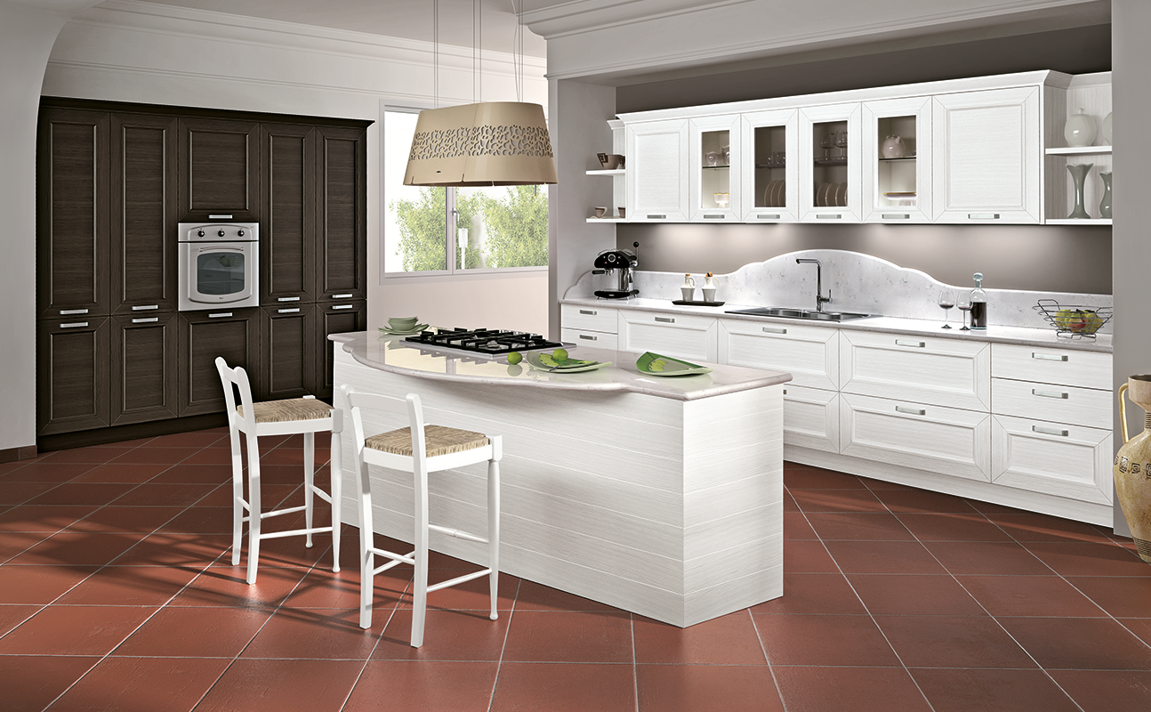 Кухня VISMAP AMICA YELLOWPINE MORO