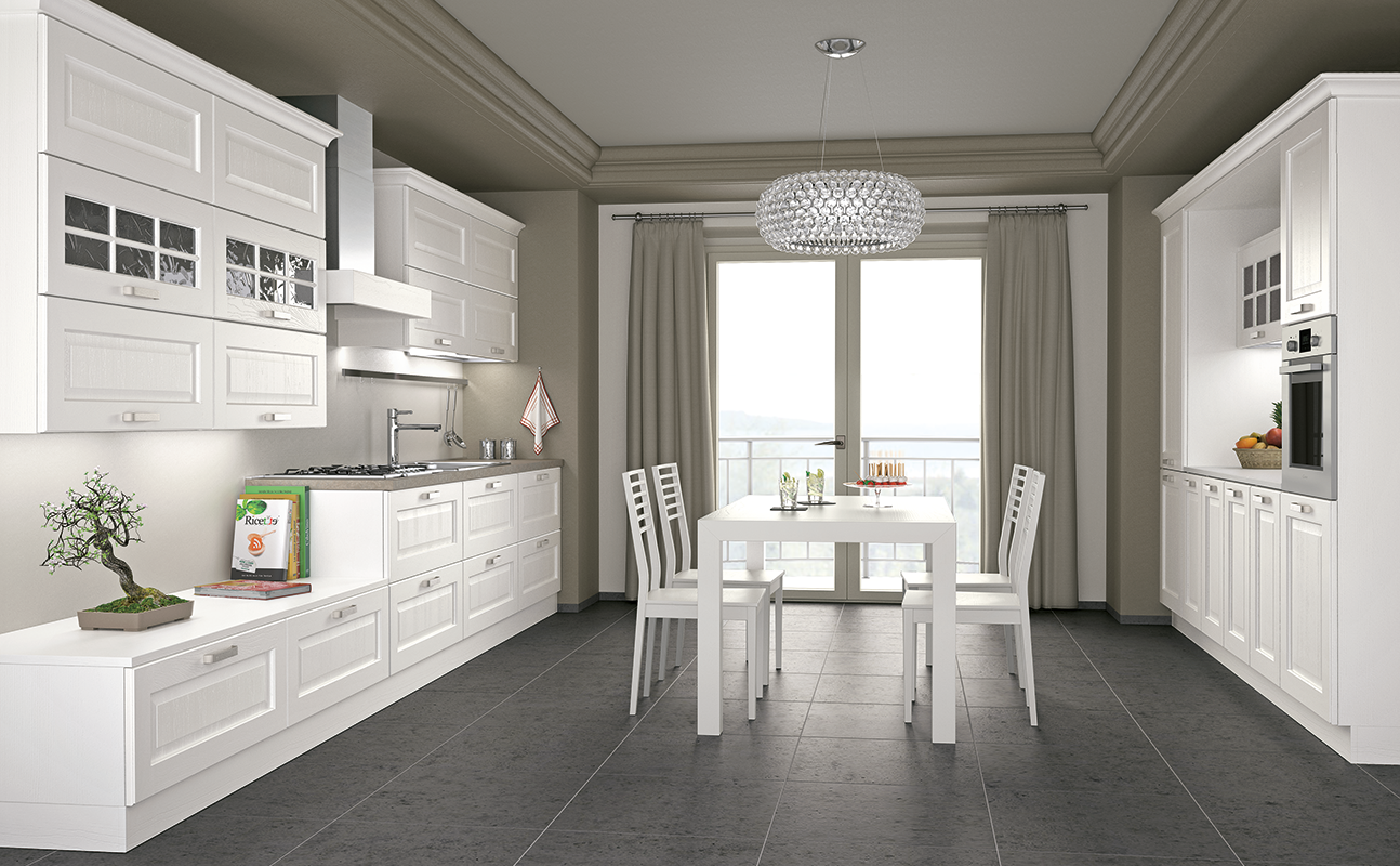 Кухня VISMAP AMICA FRASS INO BIANCO