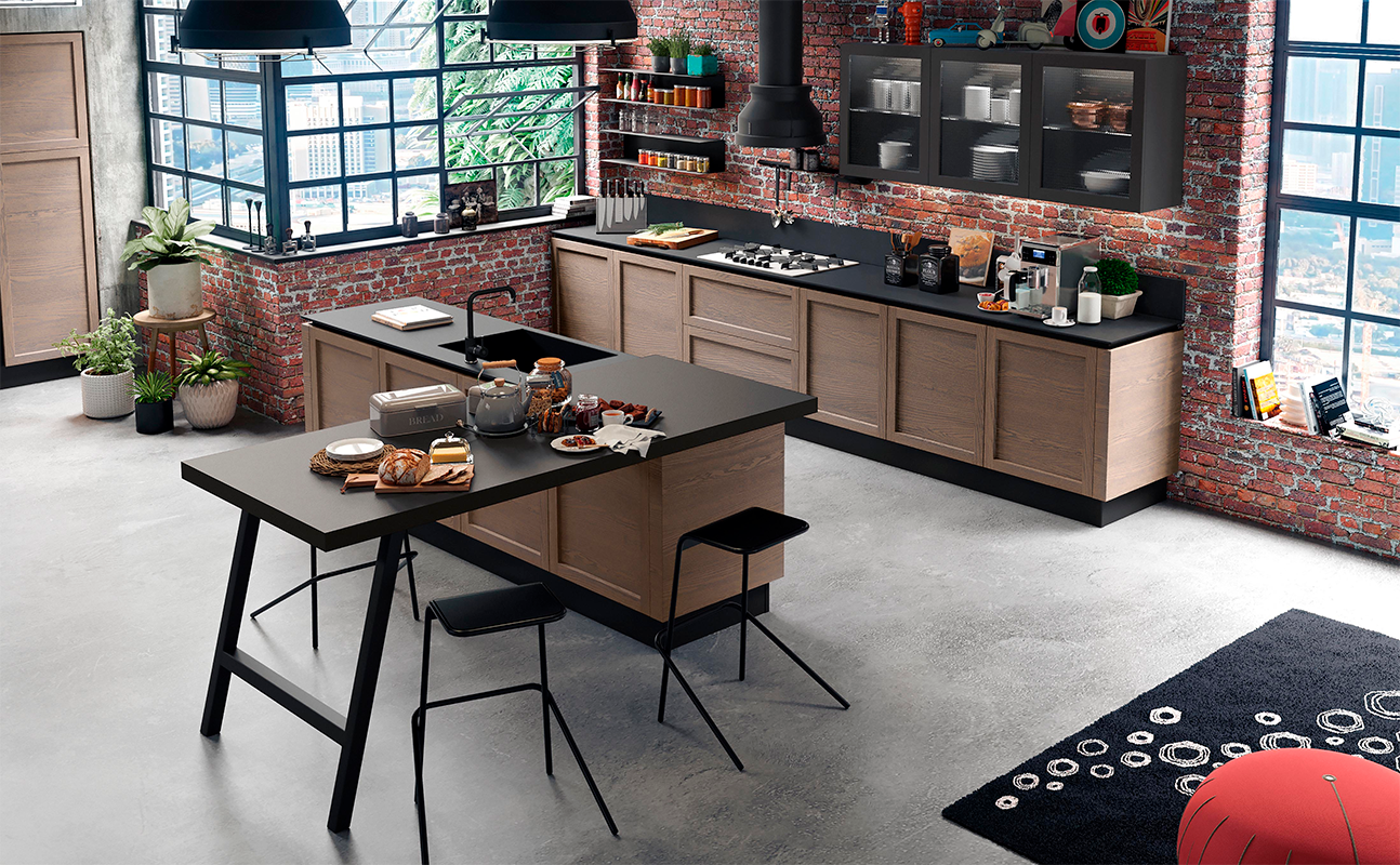 Кухня CONCRETA CUCINE DOVER 3