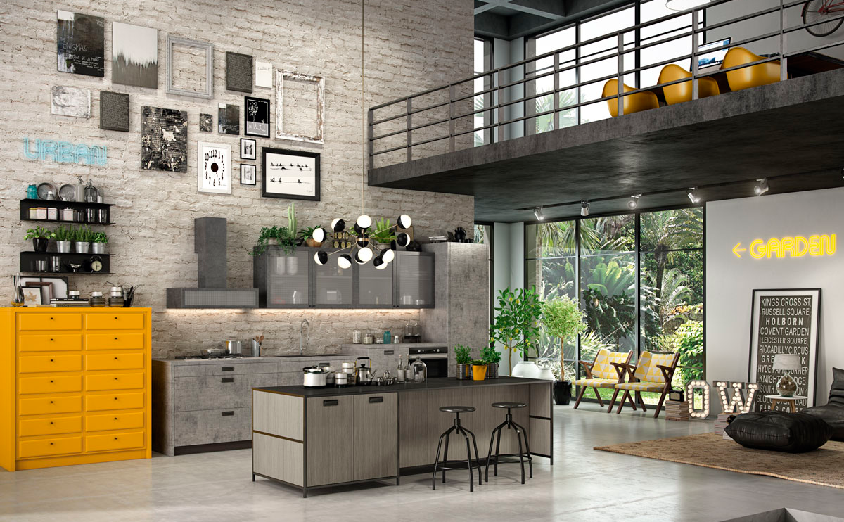 Кухня CONCRETA CUCINE URBAN 1