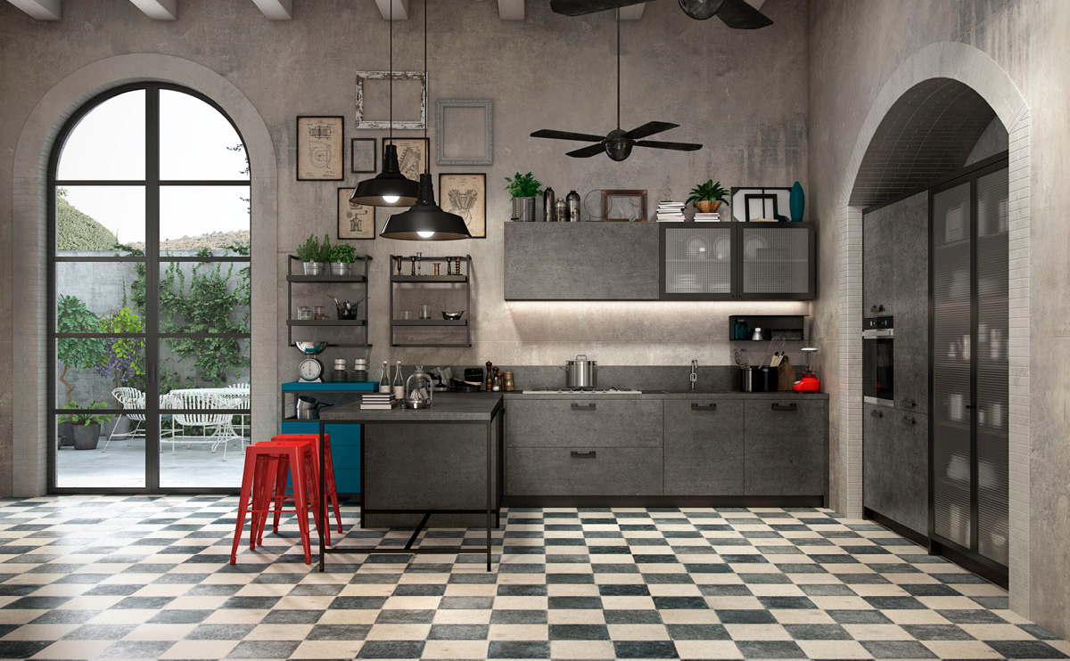 Кухня CONCRETA CUCINE URBAN 2
