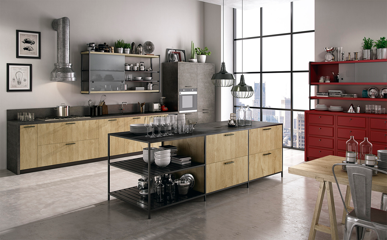 Кухня CONCRETA CUCINE URBAN 3