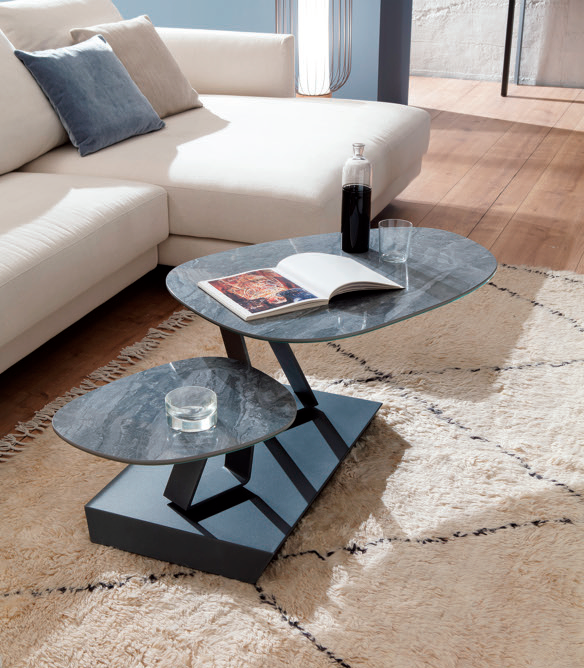 Стол журнальный OZZIO DESIGN TWIST SASSO T056