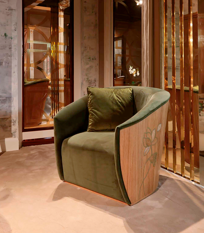 Кресло MINOTTI LUIGI & BENIGNO 283/R