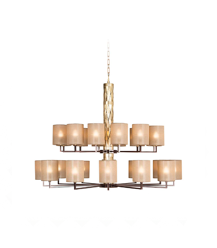 Люстра OFFICINA LUCE 414-BB-24