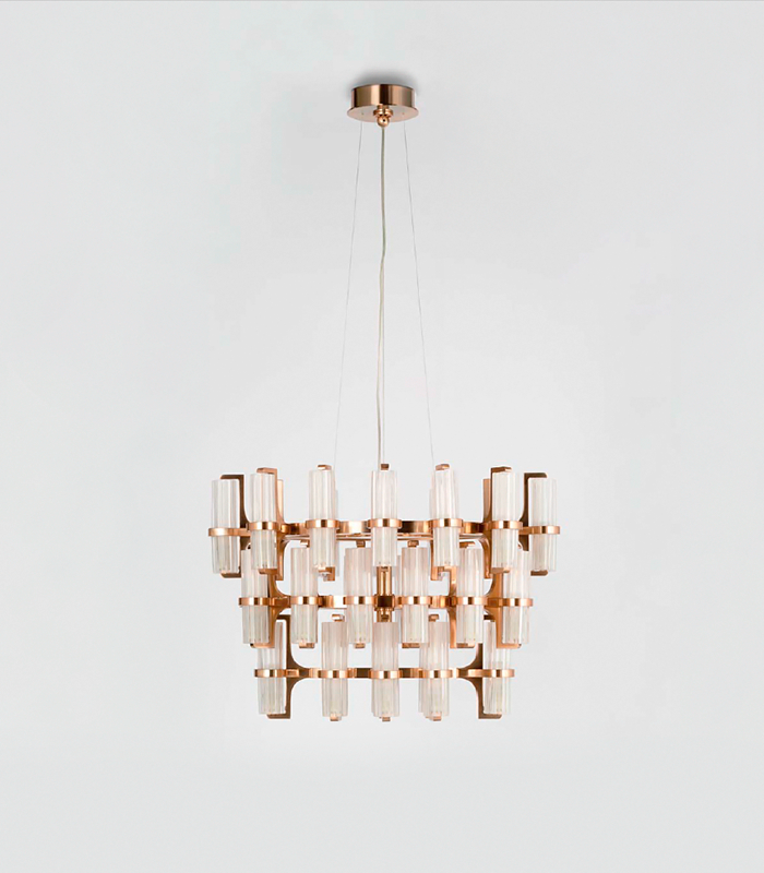Люстра OFFICINA LUCE 3211-RR-TC