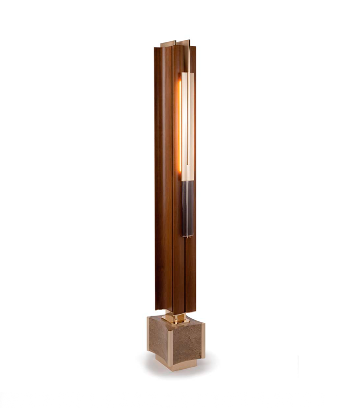 Напольная лампа OFFICINA LUCE 3341-GG-FC