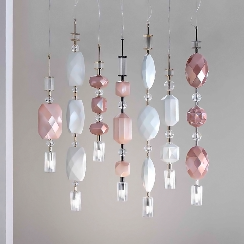 Люстра LORENZON COMPOSITION ROUGE DIAMOND 02
