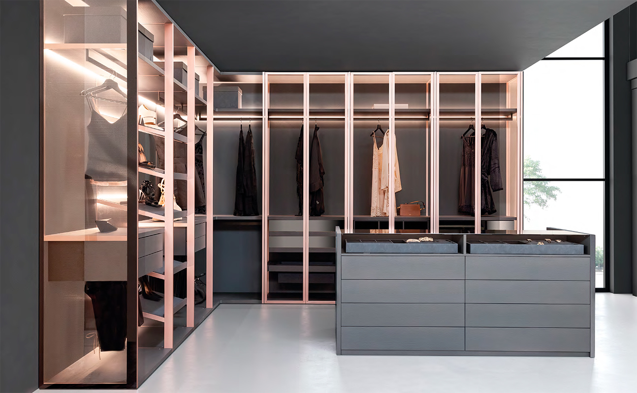 Гардеробная GUZZINI E FONTANA NAKED FLAMINGO