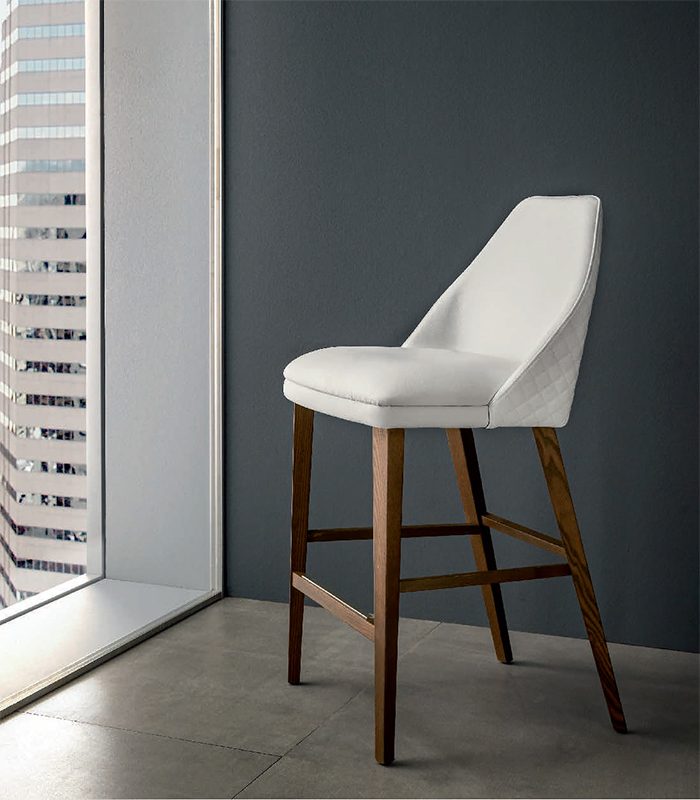 Барный стул COMPAR POLLY WOOD 322
