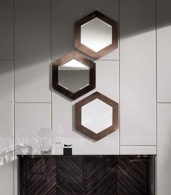 Зеркало DV HOME COLLECTION ENVY HEXAGON