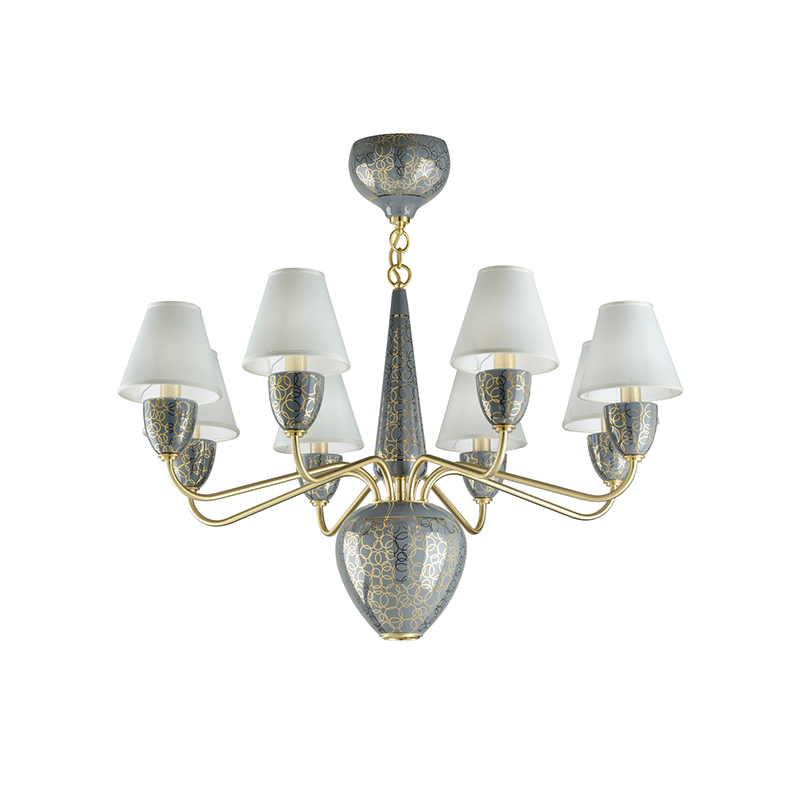 Люстра LE PORCELLANE BOLLY 03330/8
