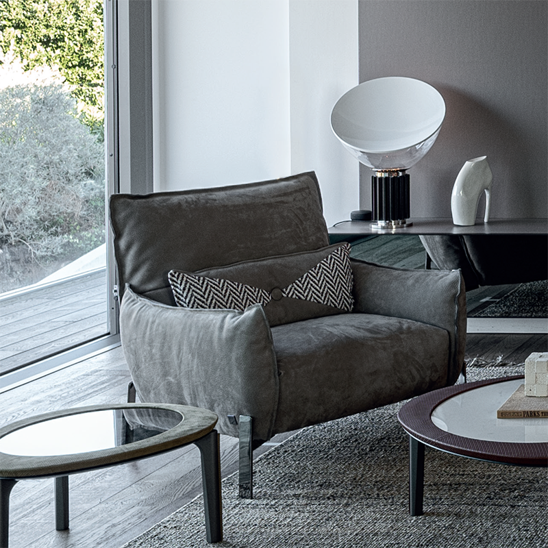 Кресло CIERRE TULIP 1PI_armchair