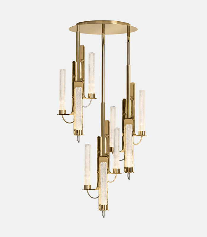 Люстра OASIS DUCALE FLUTE 5HLDUS3UF_BR