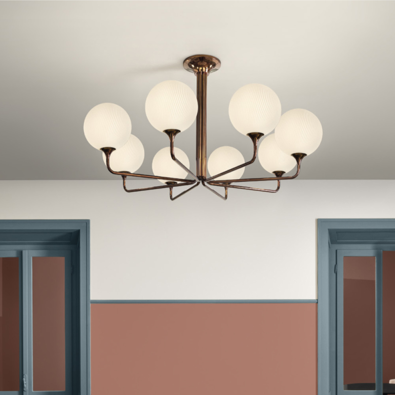 Люстра MASIERO TEE PL8 RD 120