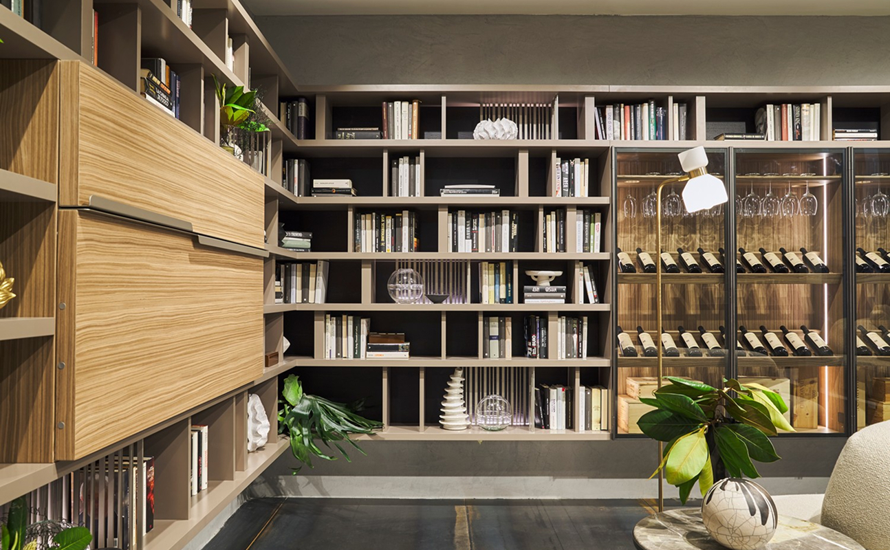 Композиция из модулей TURATI Libreria 24