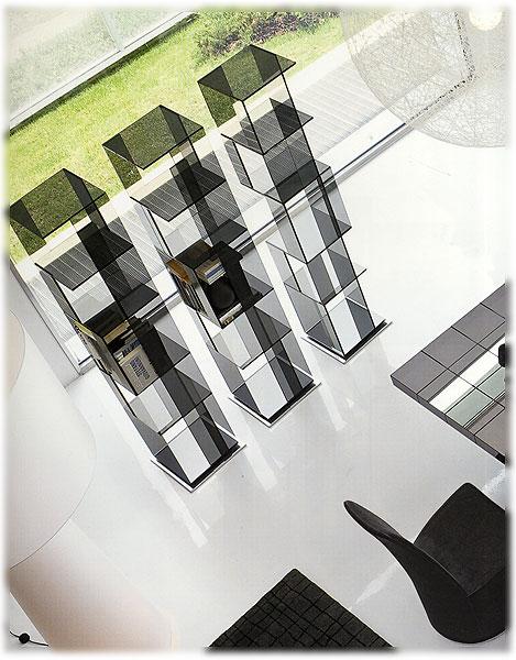 Стеллаж BONALDO Cubic glass LI 80