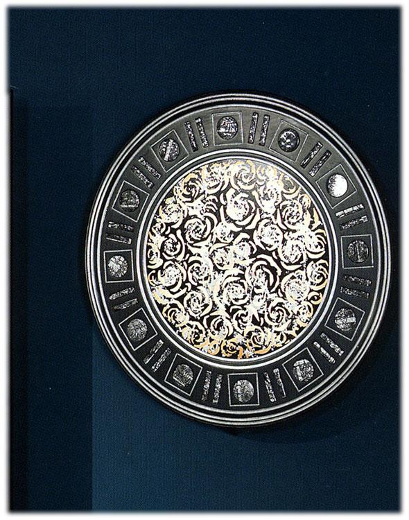 Панно, картина VISMARA Body round light-Silver Eyes