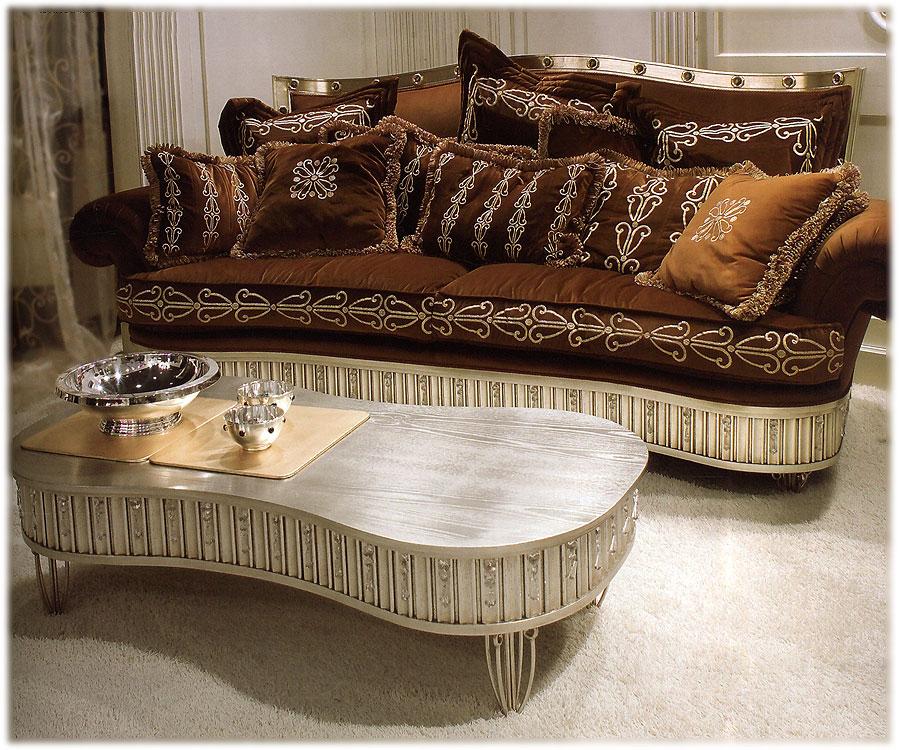 Стол журнальный ISACCO AGOSTONI Silver and Gold 1260__2