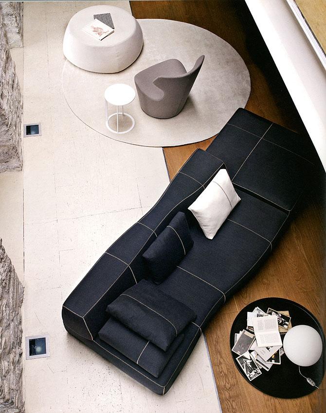 Диван B&B ITALIA Bend-Sofa B214C+B1P