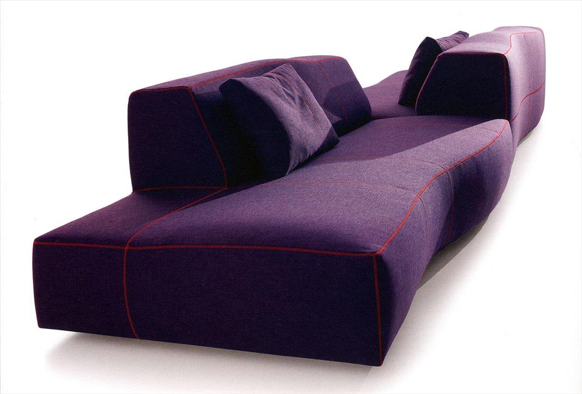 Диван B&B ITALIA Bend-Sofa B214CD+B214C