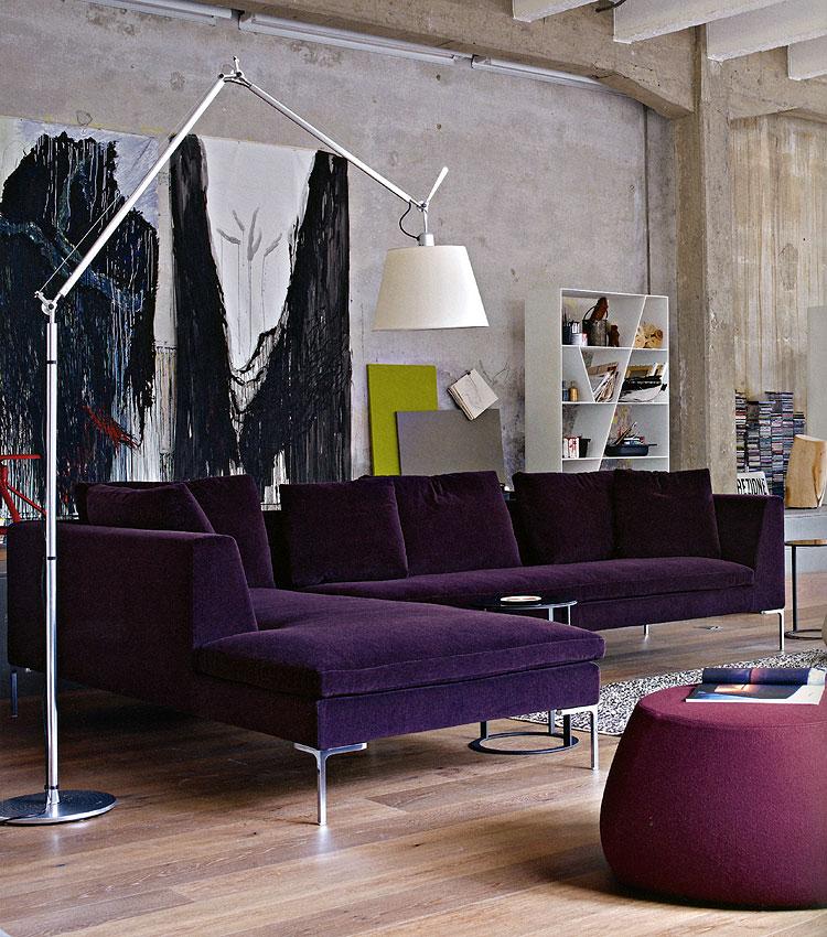 Диван B&B ITALIA Charles CH228LS+CH228D
