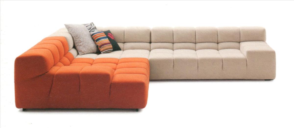 Диван B&B ITALIA Tufty-Time T177BD_3+T143BS_4+T109_4D