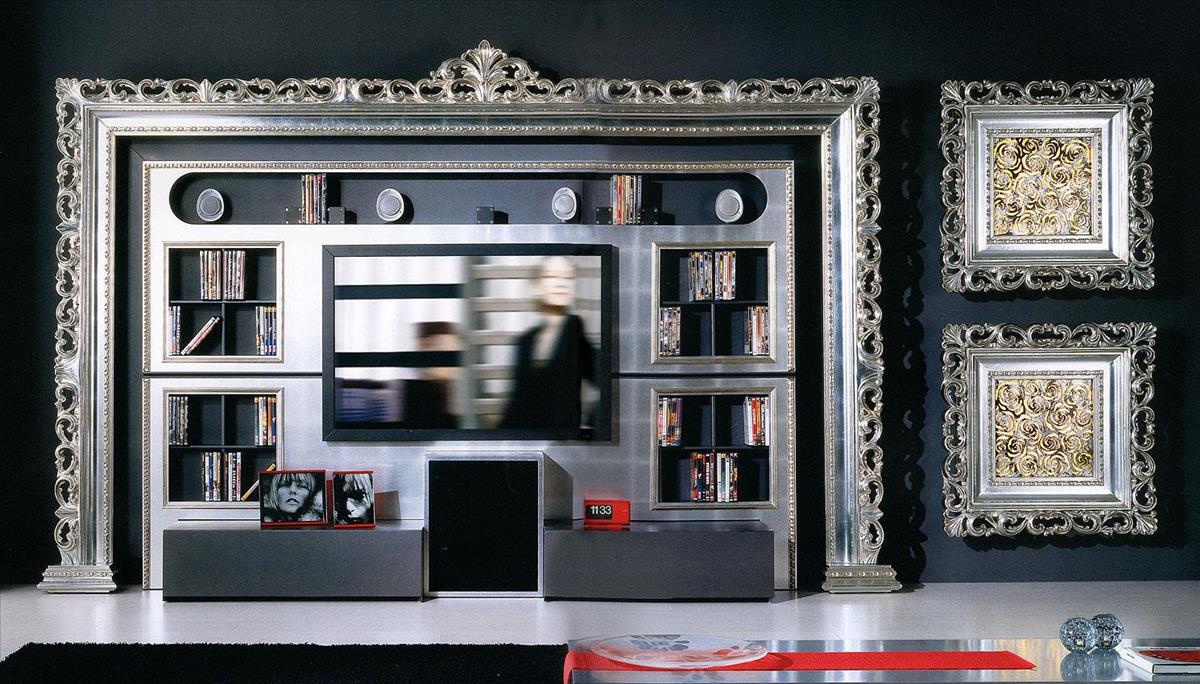 Стенка VISMARA The Wall Home Cinema-Baroque 01