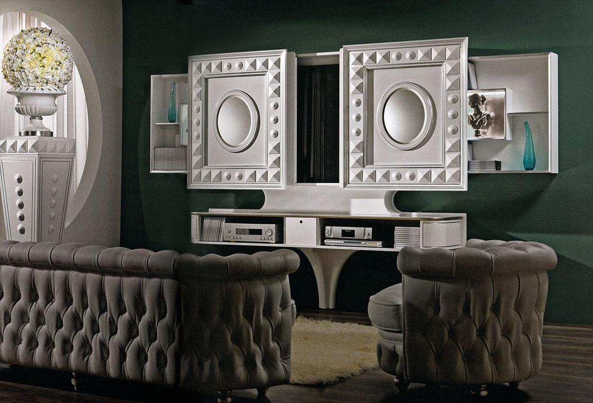 Стойка для TV–HI–FI VISMARA Sliding Home Cinema-Piramid
