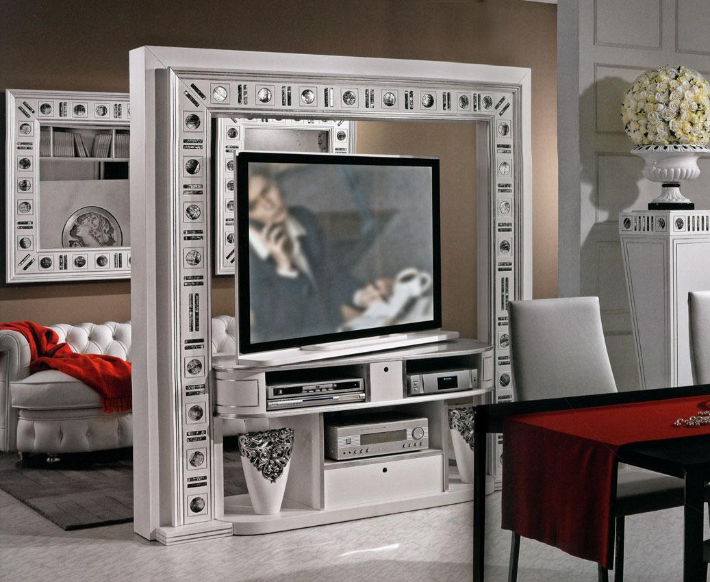 Стойка для TV–HI–FI VISMARA Revolving Home Cinema-Glass Eyes