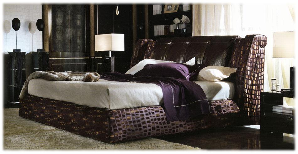 Кровать TURRI Genesis Leather and Nura Bed T438K + T439   1