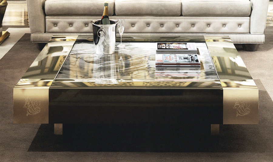Стол журнальный ASNAGHI INTERIORS SMERALDO AID03404